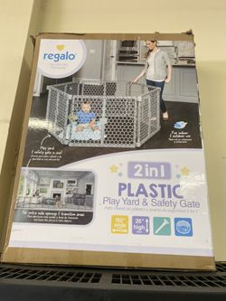 Baby Play Yard And Safety Gate