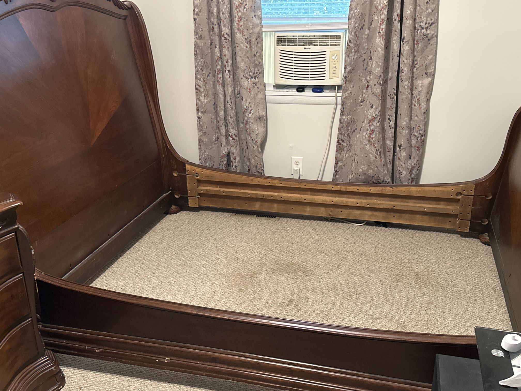 Wooden Bed Frame Used