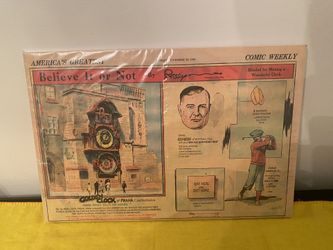 Ripley’s Believe It Or Not Print From November 1938