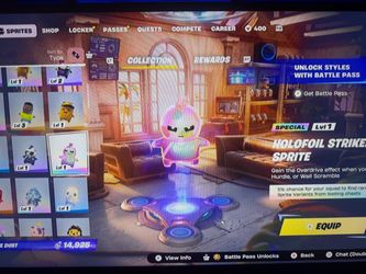 Fortnite Holofoil striker sprite