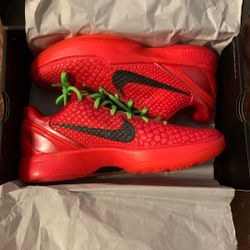 Nike Kobe 6 Protro Reverse Grinch size 10