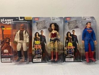 4 Mego Action Figures