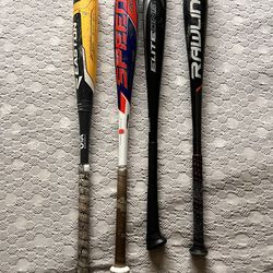 Baseball Bats 29 and 28