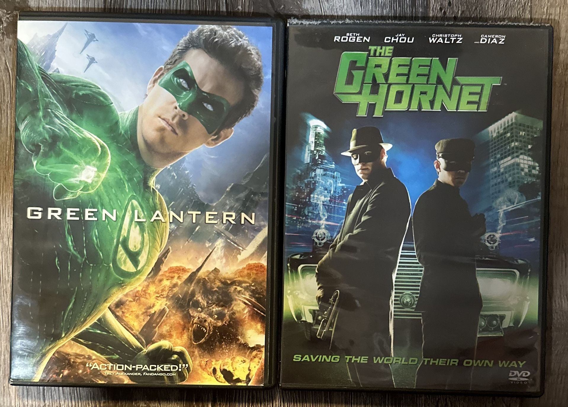 DVD Double Feature Green Lantern Super Hero