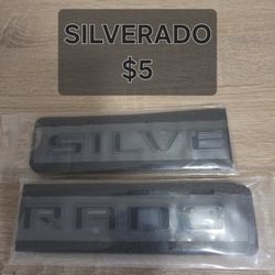 Silverado Name Sticker Truck Decoration