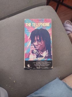 VHS THE TELEPHONE Starring WHOOPI