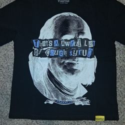 A AWFUL LOT OF COUGH SYRUP GRAPHIC TEE 