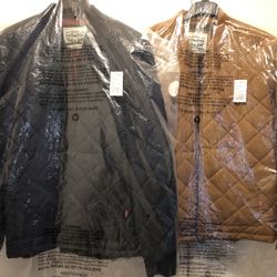 Men’s Levi Quilted Bomber Jackets…Size XXL