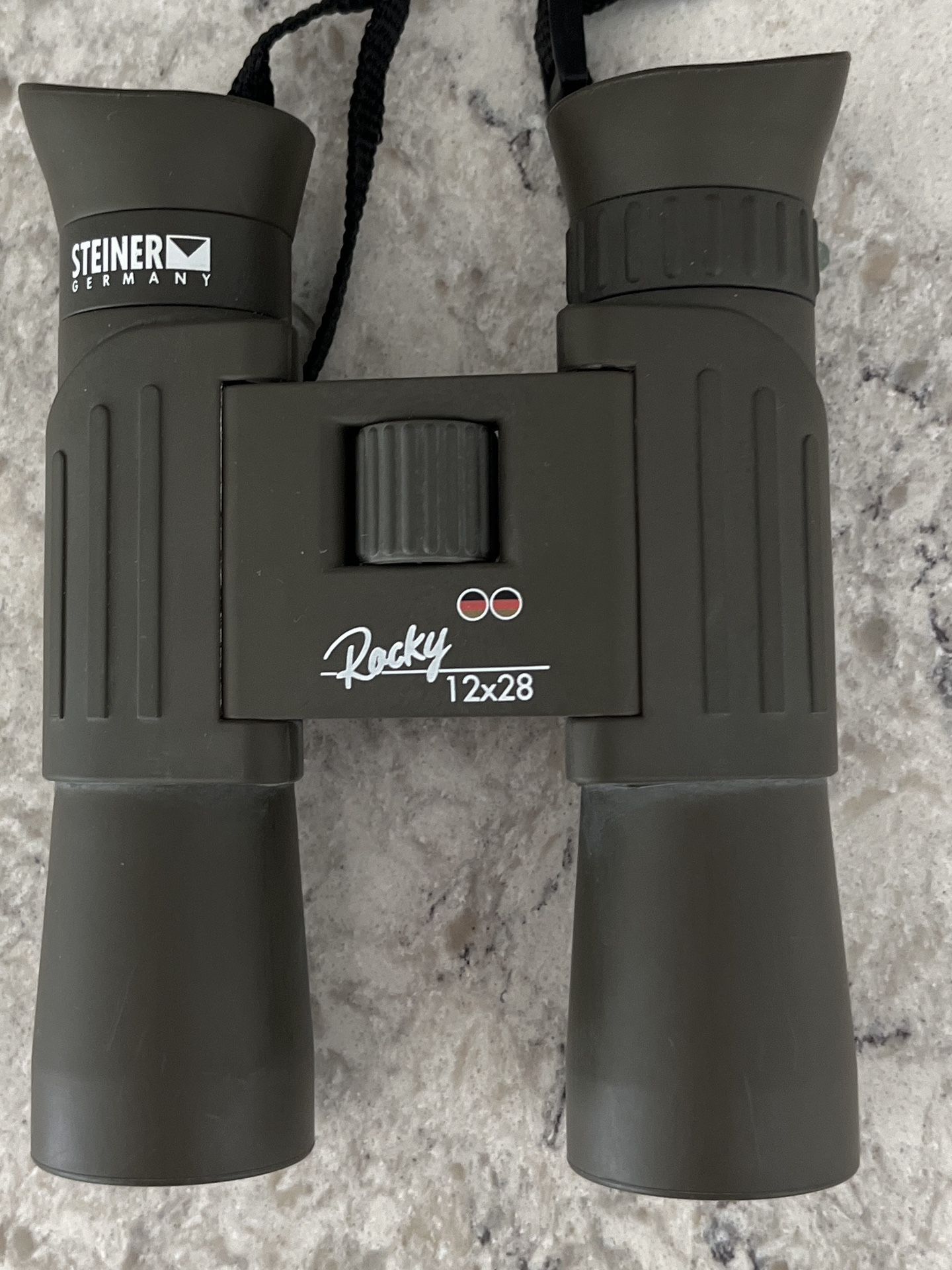 STEINER Germany Rocky 12 x 28. Binoculars with case Great Condition!