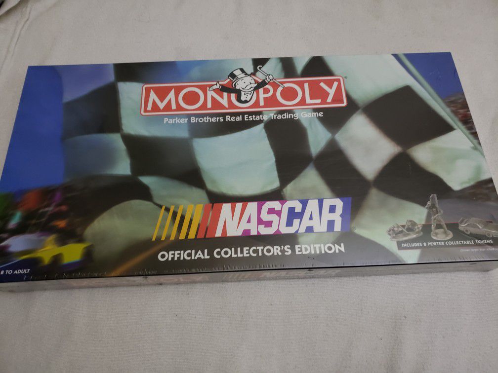 Game board NASCAR MONOPLY