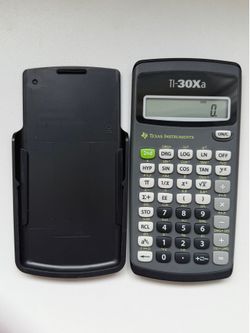 TI-30Xa Texas Instruments Calculator