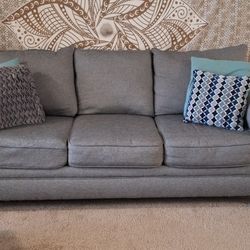 Gray 3-Seater Couch – $125 OBO
