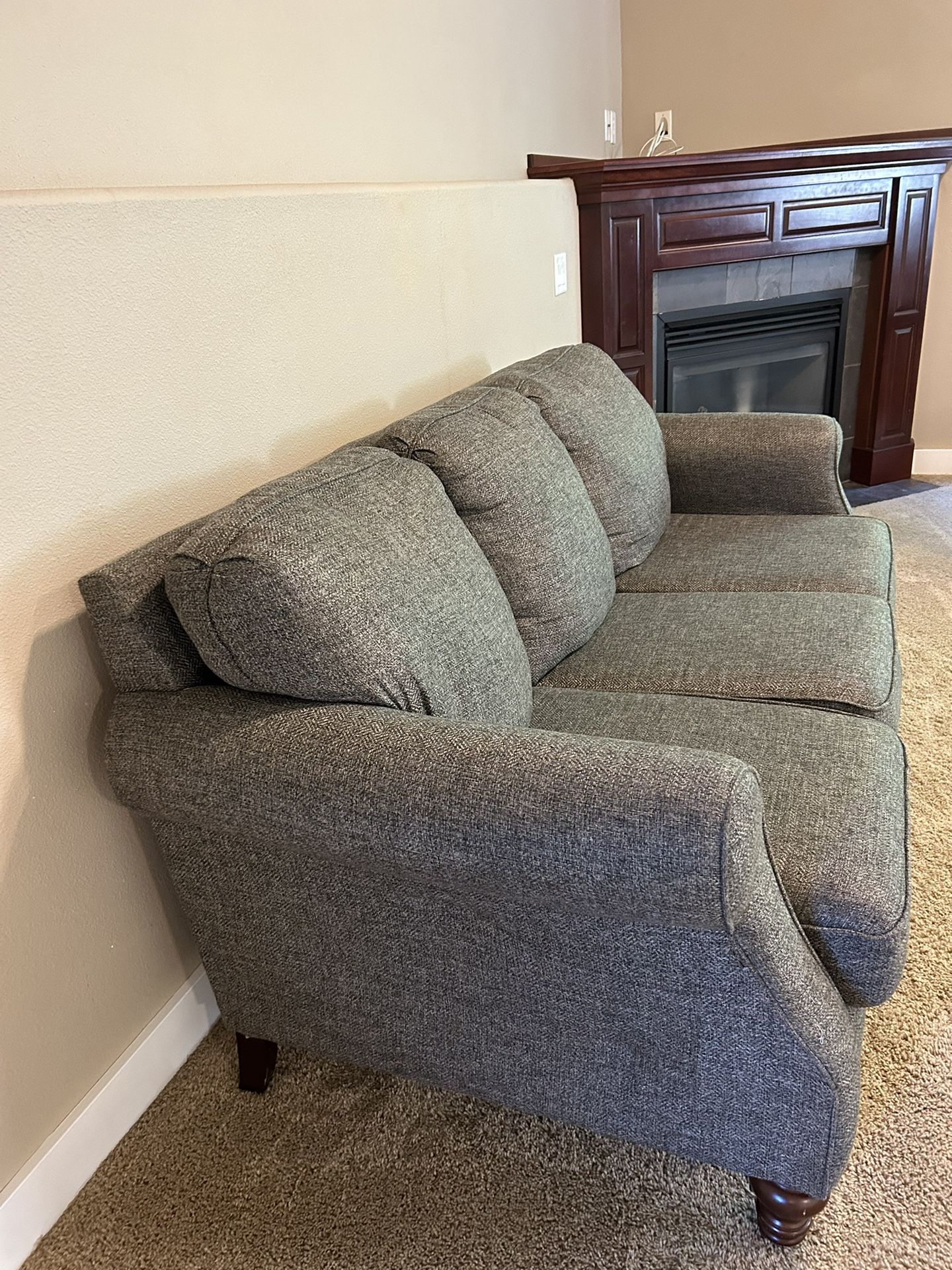 Two Matching Gray Sofas, 6ft Wide for Sale in Portland, OR OfferUp