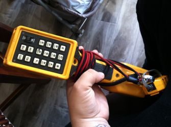 Fluke networks telephone test set