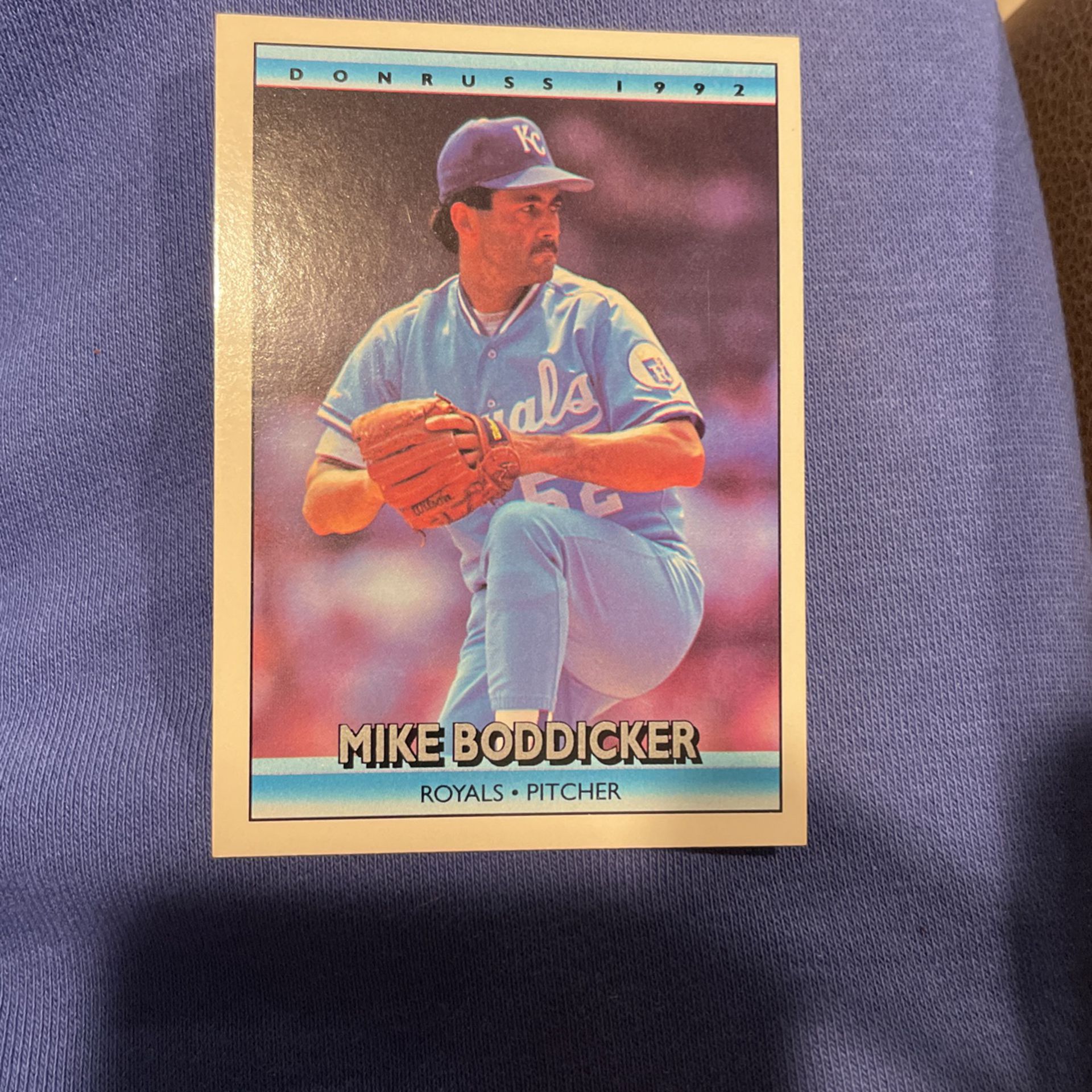 Mike Boddicker Baseball card #176