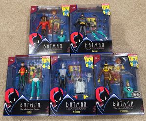 Batman The Animated Series Condiment King Action Figures Full Set McFarlane Toys