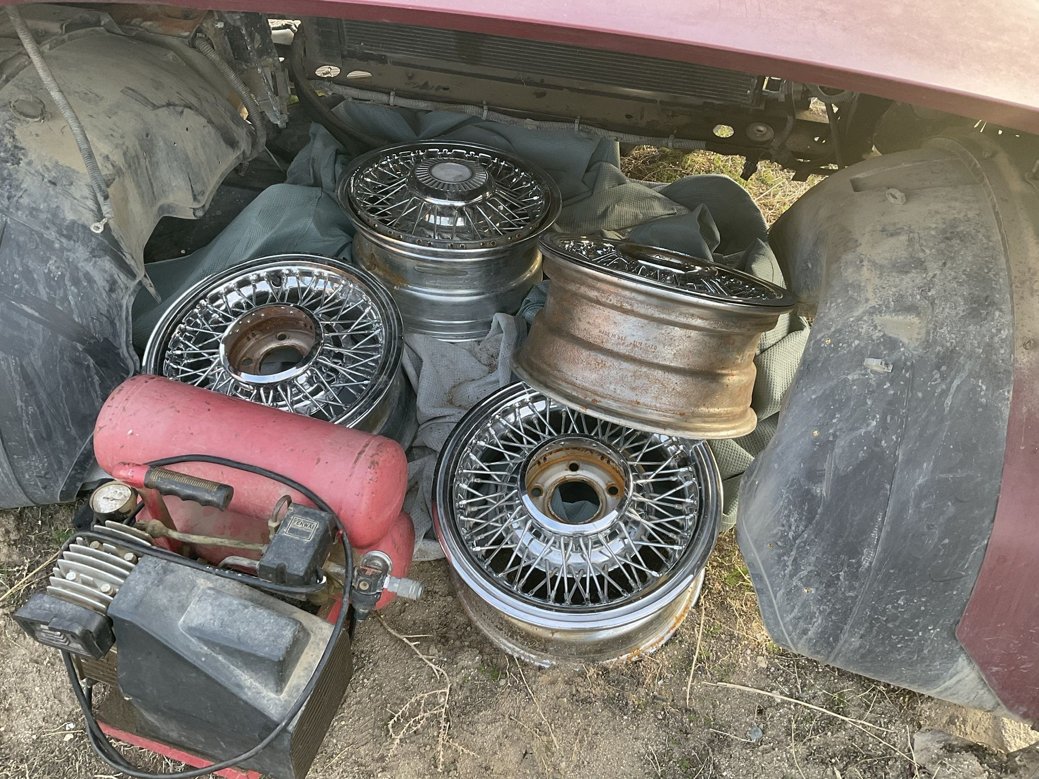 Front wheel drive Appliance Wheels 15 inch
