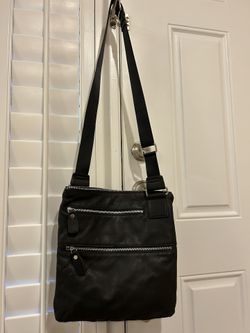 Leather Purse Bag Black