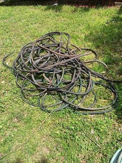 100 plus feet of free hoses, some cut