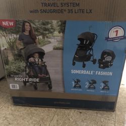Brand New In Box Car seat/ Stroller Travel System 