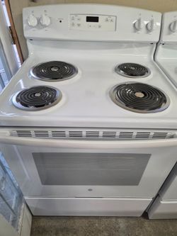 Ge Electric Range Like New Warranty Financing With Snap If You Qualify