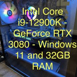 High-End Lenovo Legion T7 Gaming Desktop – i9-12900K, GeForce RTX 3080, 32GB RAM, 500GB SSD – Win 11 - Excellent Condition!