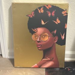 Black Art Canvas 