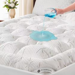 Brand new in box Queen Size Mattress Topper, Thick Pillow Top Mattress Pad,Up to 21 Inch Deep Pocket,Soft Breathable Mattress Pad for Back Pain, Water