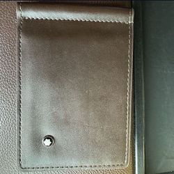Montblanc Brown Leather Wallet 