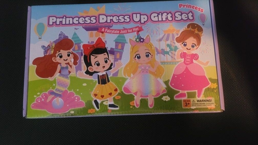 Princesses, Unicorn, and Mermaid Dress Up Set