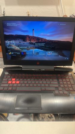 HP OMEN Gaming Laptop — i7-7700HQ, 16GB RAM, GTX 1050 Ti, 1.5TB Storage
