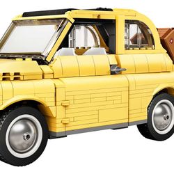 Built Fiat 500 Lego 