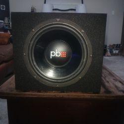 PowerBass PS-12 subwoofer 