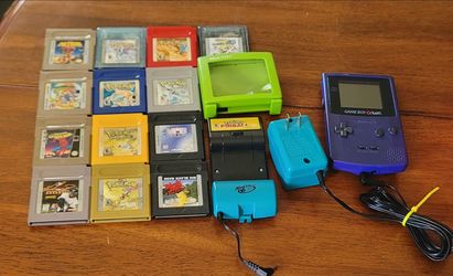 Game Boy w/acc. And Games