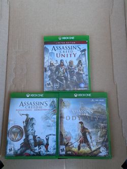 Assassin's Creed Xbox one 1 Series X Games
