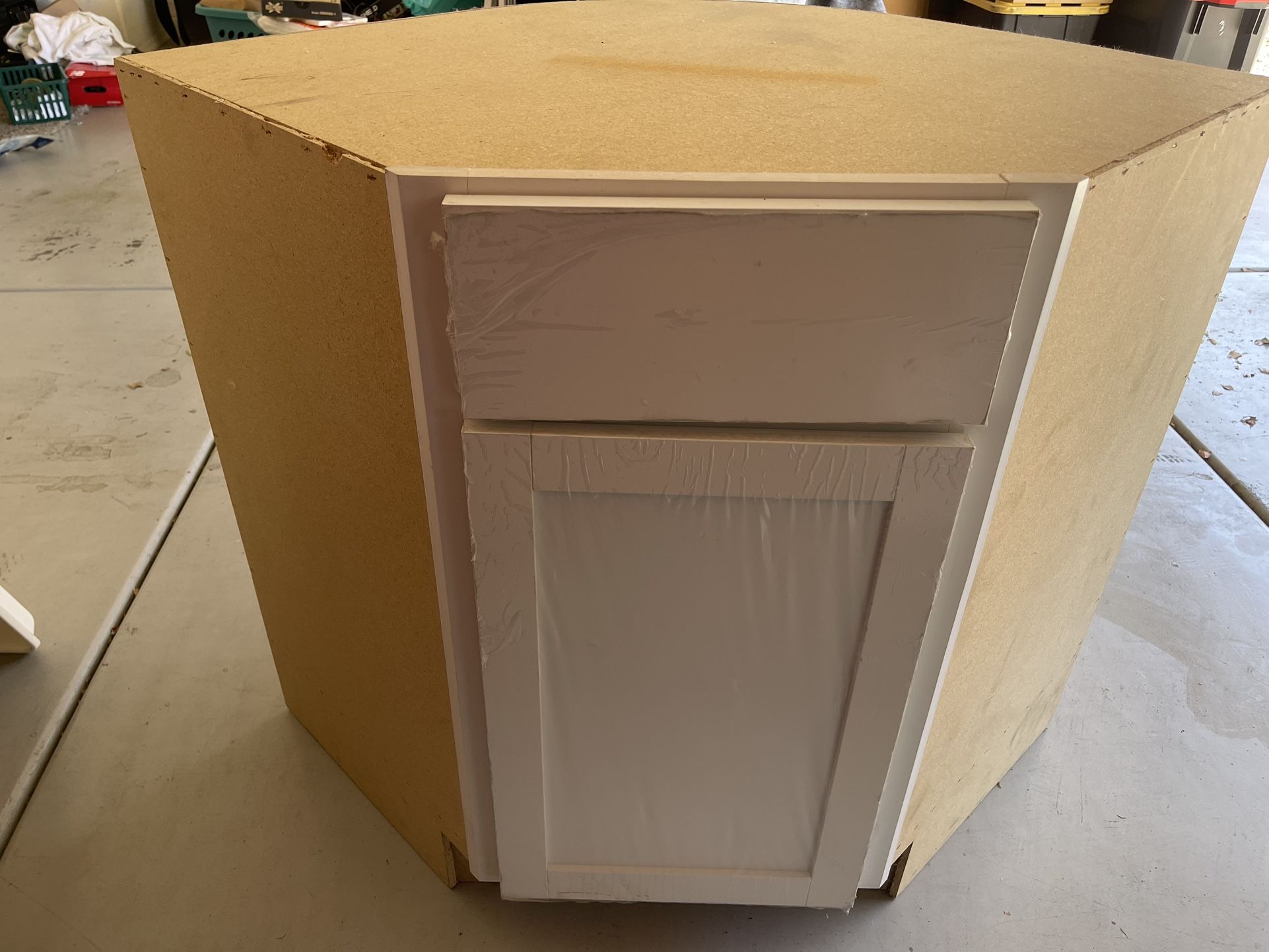 Hampton Bay corner Base/Sink Cabinet