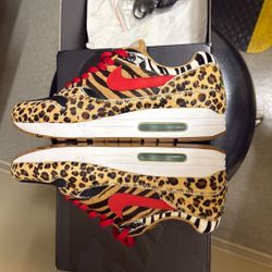 Nike Airmax 1 Atmos Animal Pack2.0 All Black Box