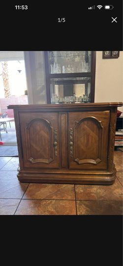Vintage Drexel Server  Cabinet | Miscellaneous  Barn