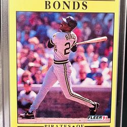 Rare Find Barry Bonds #33 Fleer Card Mint