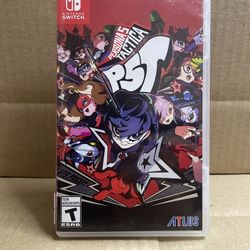 Nintendo Switch Game Persona Five Tactica P5T