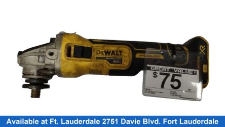 Dewalt Dcg405 Yellow Cordless Grinder