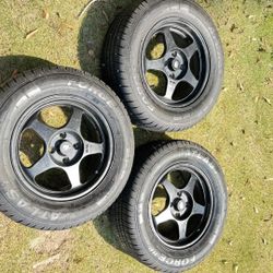 Tires  215/60/15 4x100 Lug 