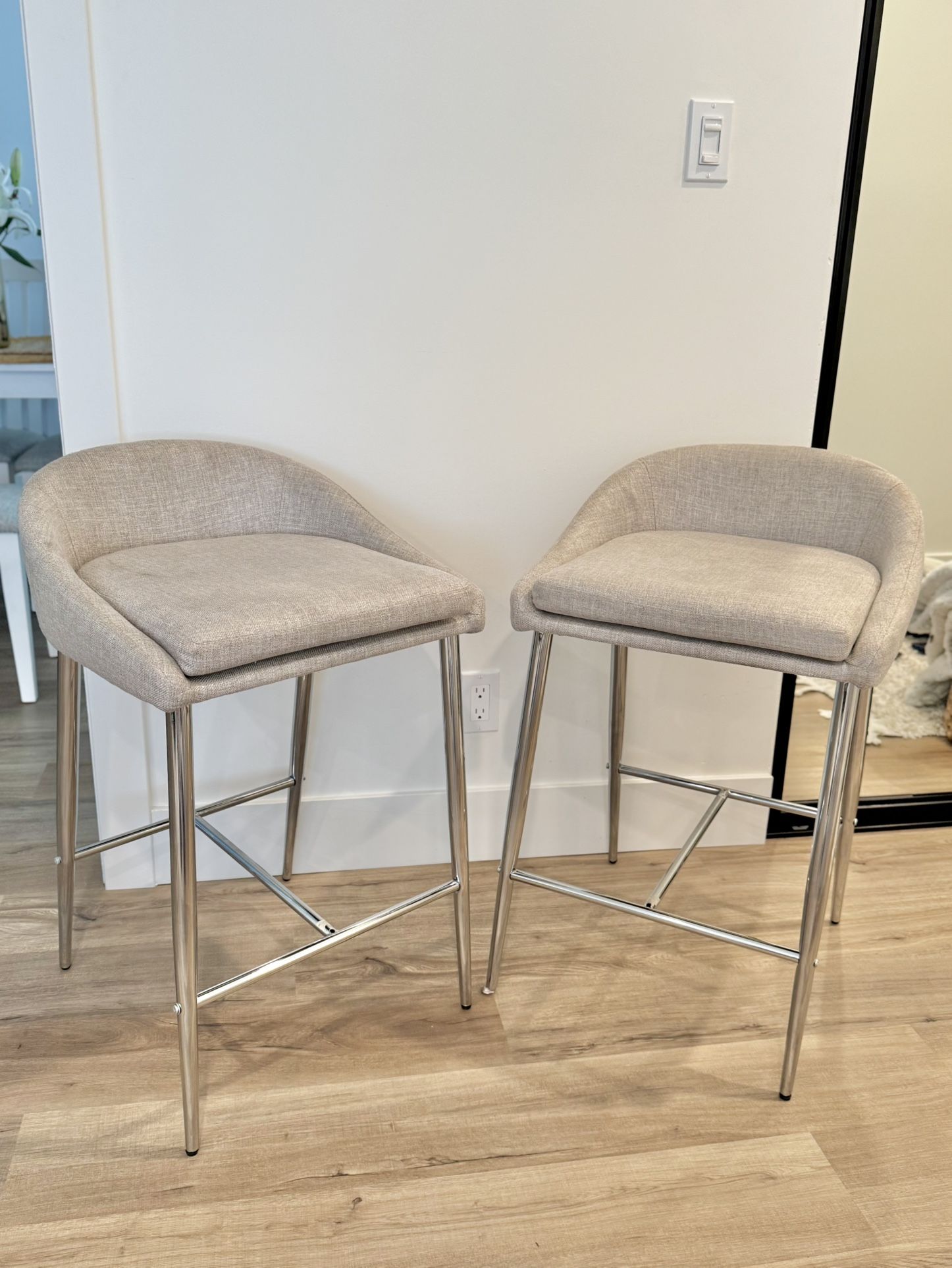 Counter Bar Stools Gray