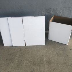 Cardboard Boxes 13-1/2”x8-1/2”x10-1/2” (12 for $ 10.00) 