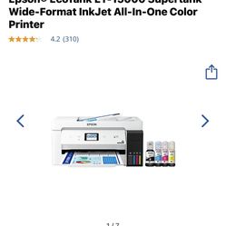 SUBLIMATION PRINTER- Epson Ecotank ET-15000