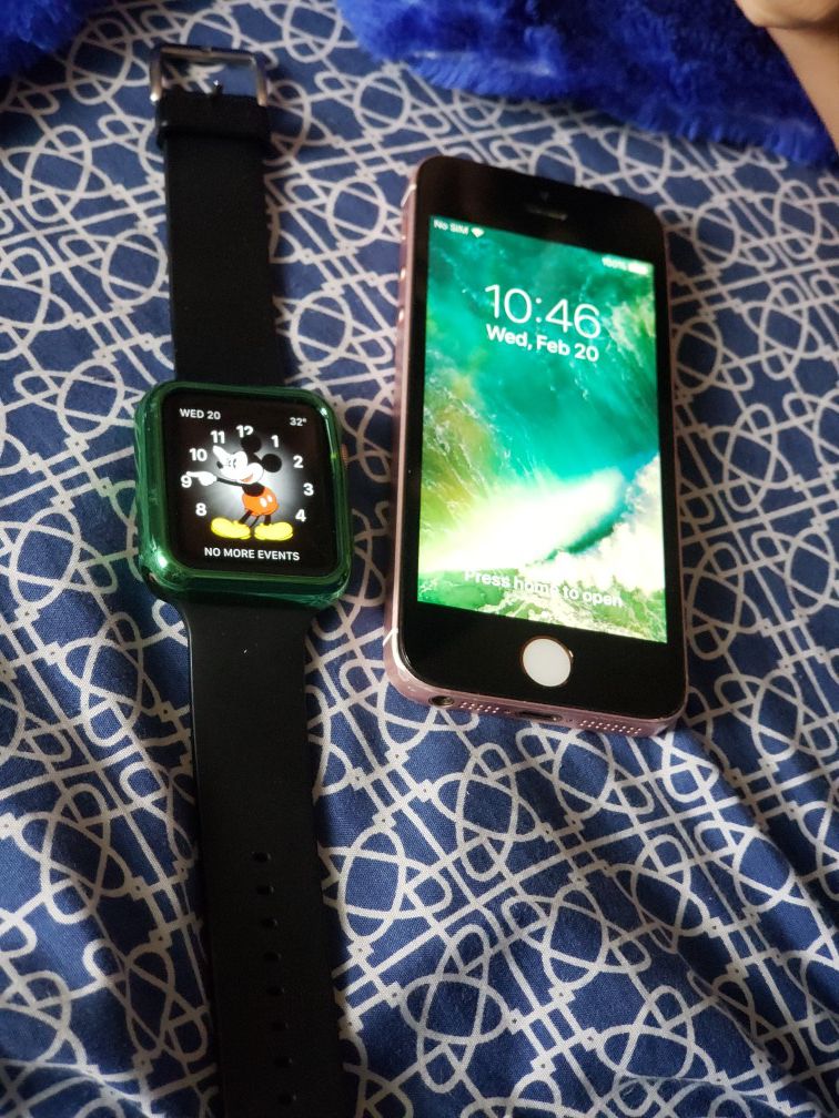 Apple watch 1 42mm Y un iPhone se