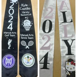 Custom Graduation Sash