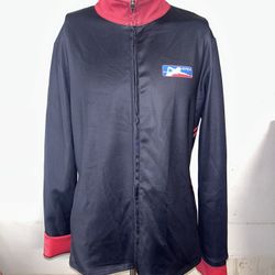Women's Professional Billiard Association WPBA full-zip track jacket Black Sz XL