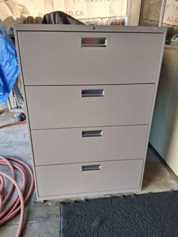 USED "HON" HD METAL FILES CABINET