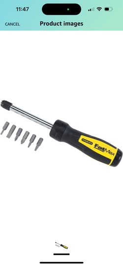 Stanley 69-189 FatMaxRatcheting Multi-Bit Screwdriver